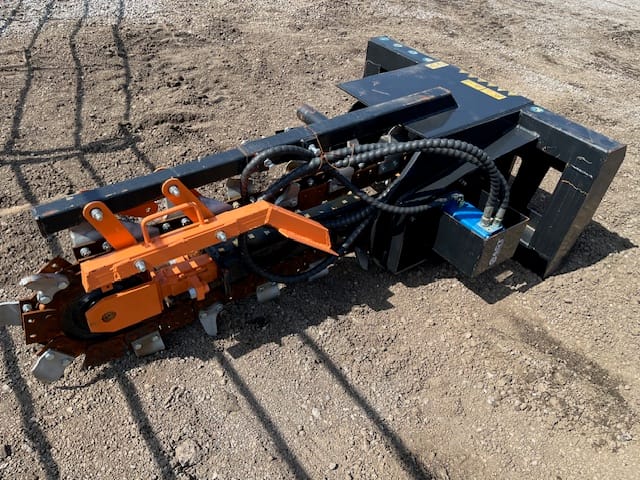 2024 ECSSC172 Mower King Skid Steer Trencher