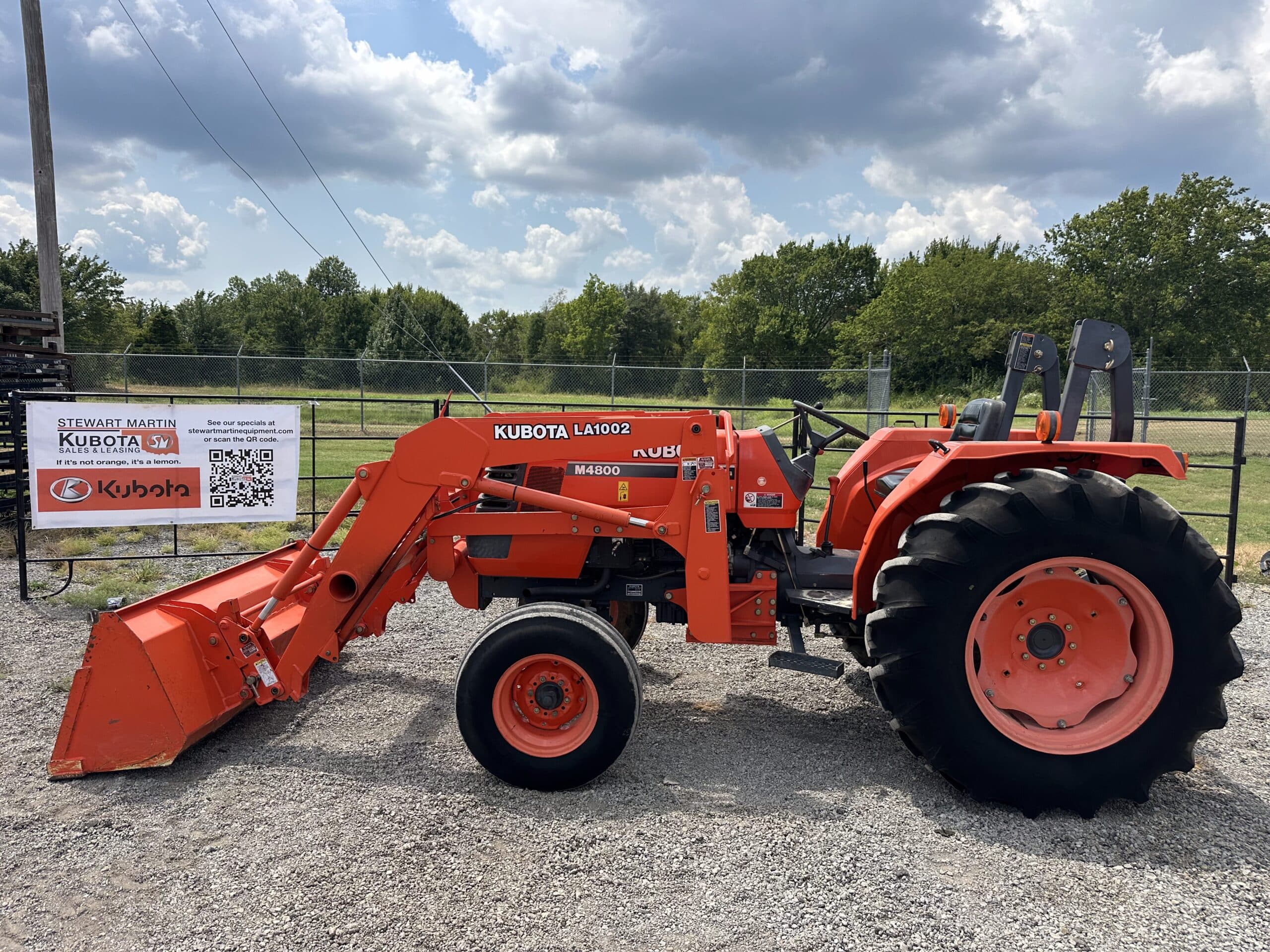used kubota tractor